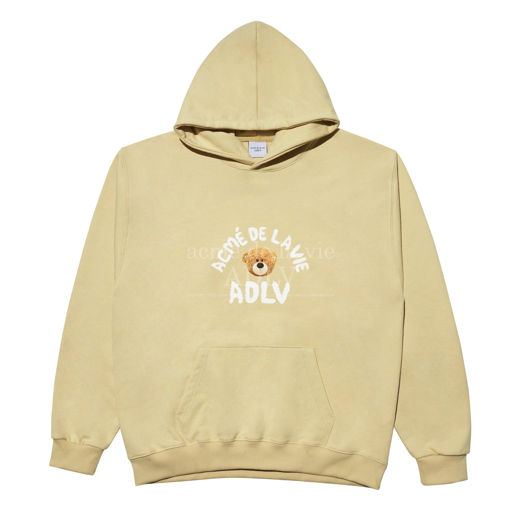 acmé de la vie ADLV TEDDY BEAR (BEAR DOLL) HOODIE BEIGE – SeoulSeoul