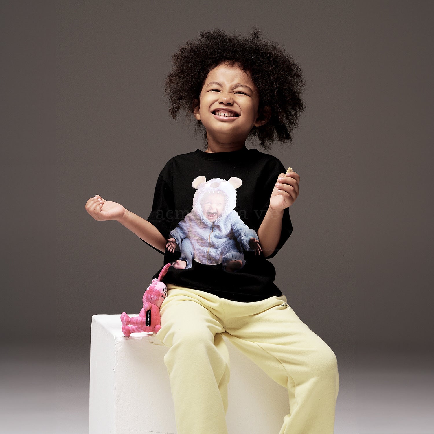 Tシャツ・カットソー ACME DE LA VIE BABY FACE MONSTER BABY SHORT SLEEVE 4BUK074 acme de la vie