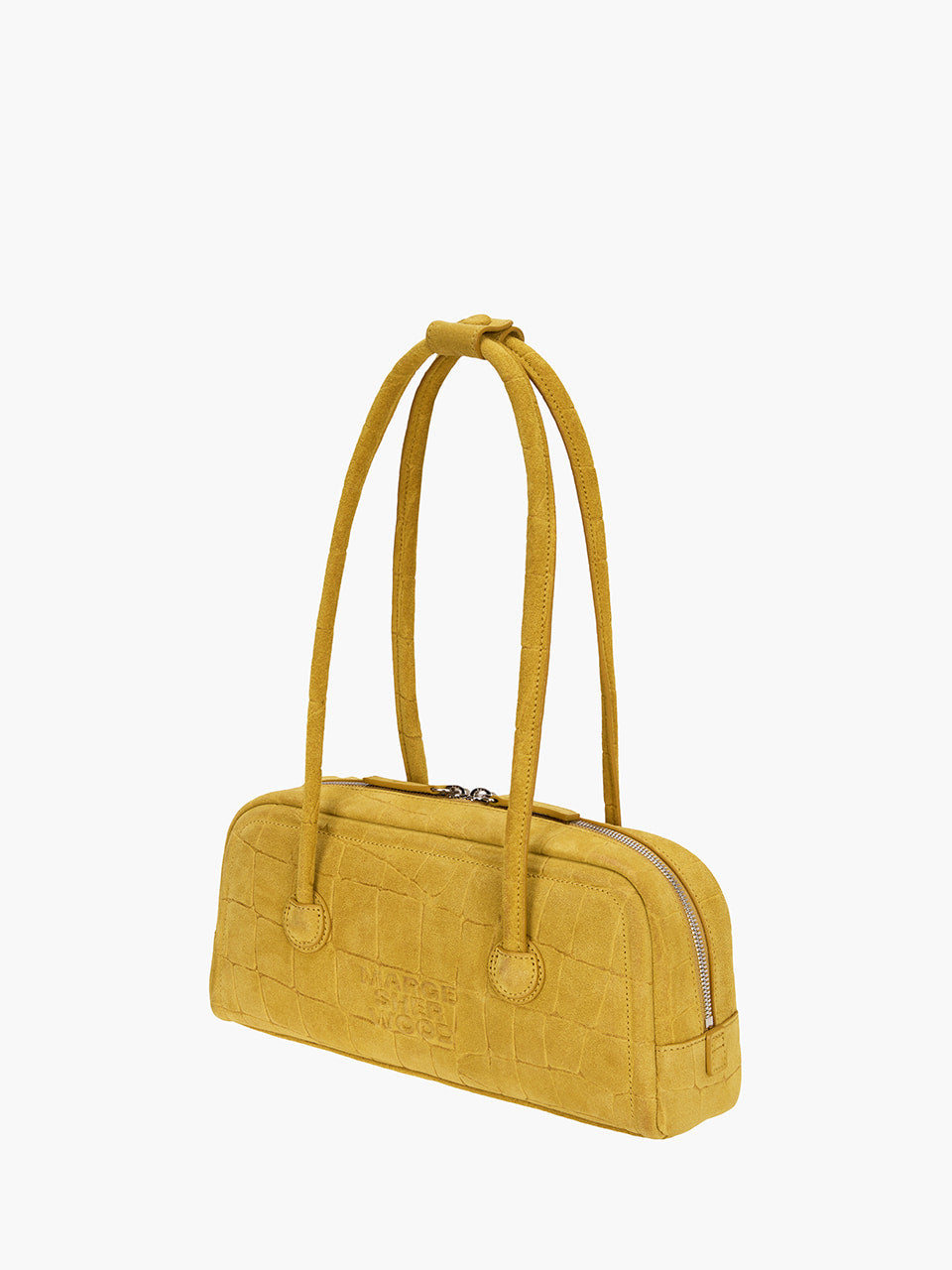 MARGESHERWOOD SOFT BOSTON EW_mustard croc-effect suede – SeoulSeoul