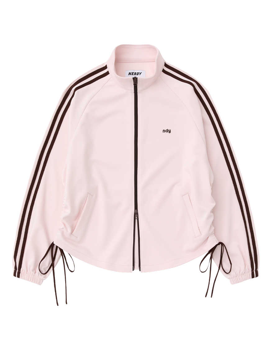 NERDY Ribbon Track Top Baby Pink – SeoulSeoul