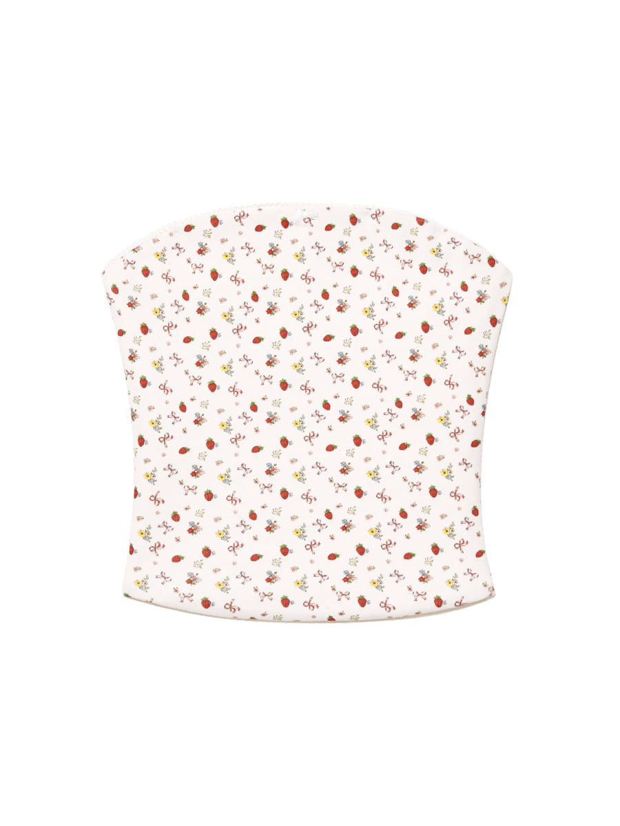 【GLOWNY】SET UP WILD BABY TEE (STRAWBERRY BOW) R6640 GLOWNY WILD BABY TEE (STRAWBERRY BOW) – SeoulSeoul