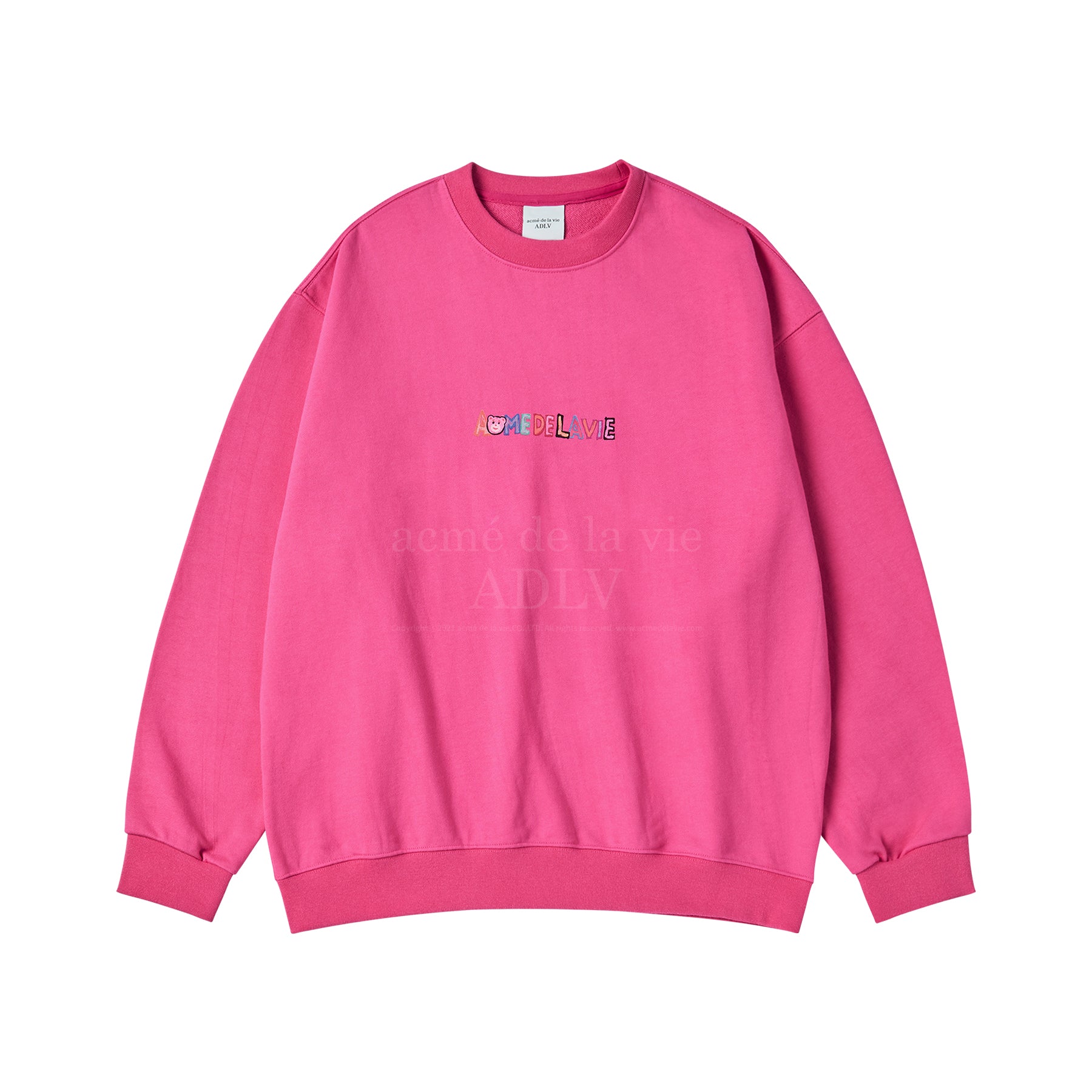 スウェット・トレーナー ACME DE LA VIE BELLY COLLAGE LOGO SWEATSHIRT acme de la vie