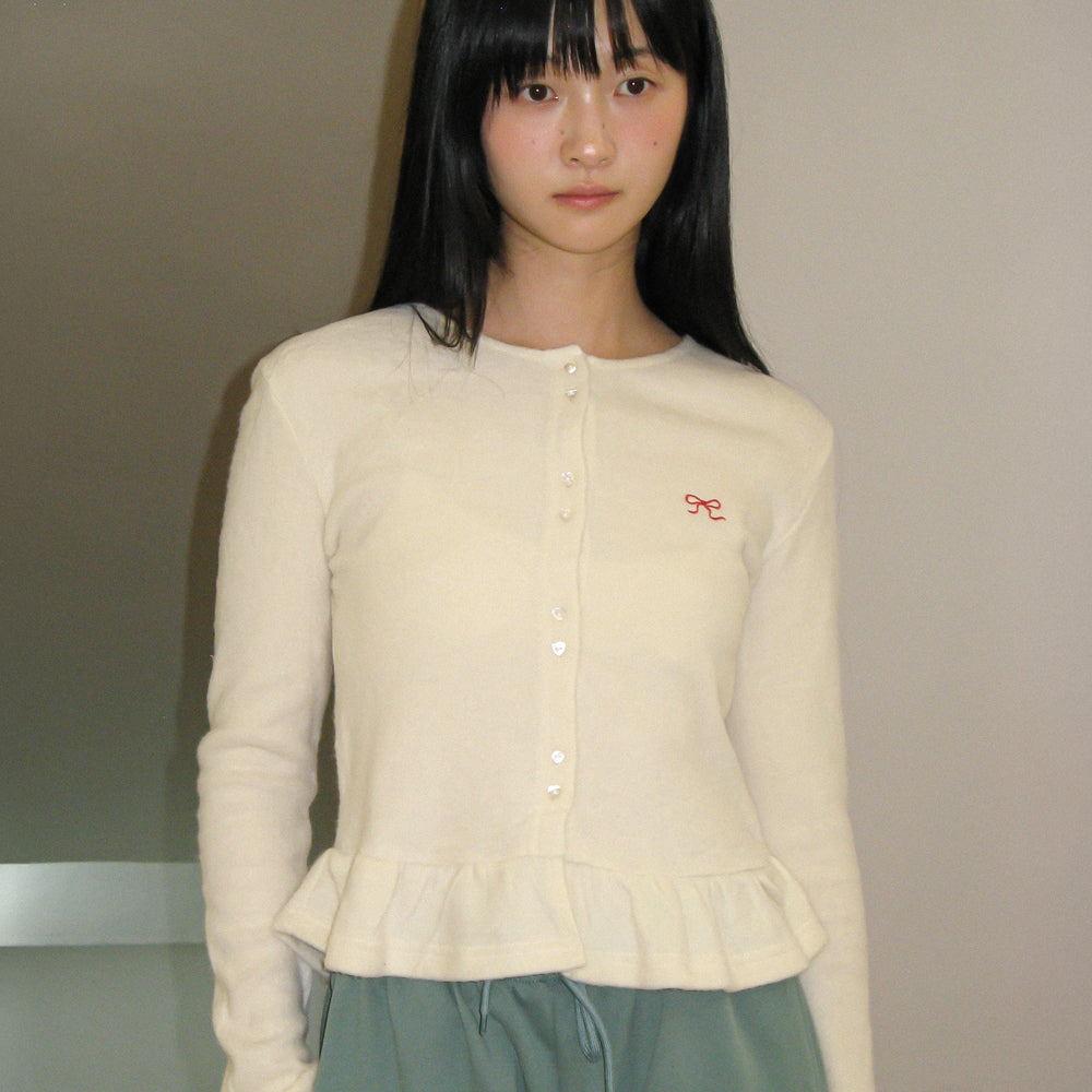 Cream angora sweater deals