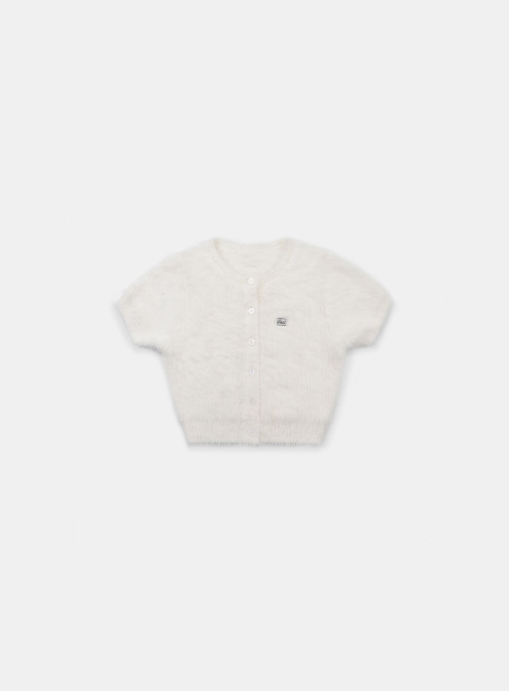 アウターその他 BADBLOOD BS mohair round short sleeve cardigan cream BAD BLOOD BS Mohair Round Short Sleeve Cardigan - Cream