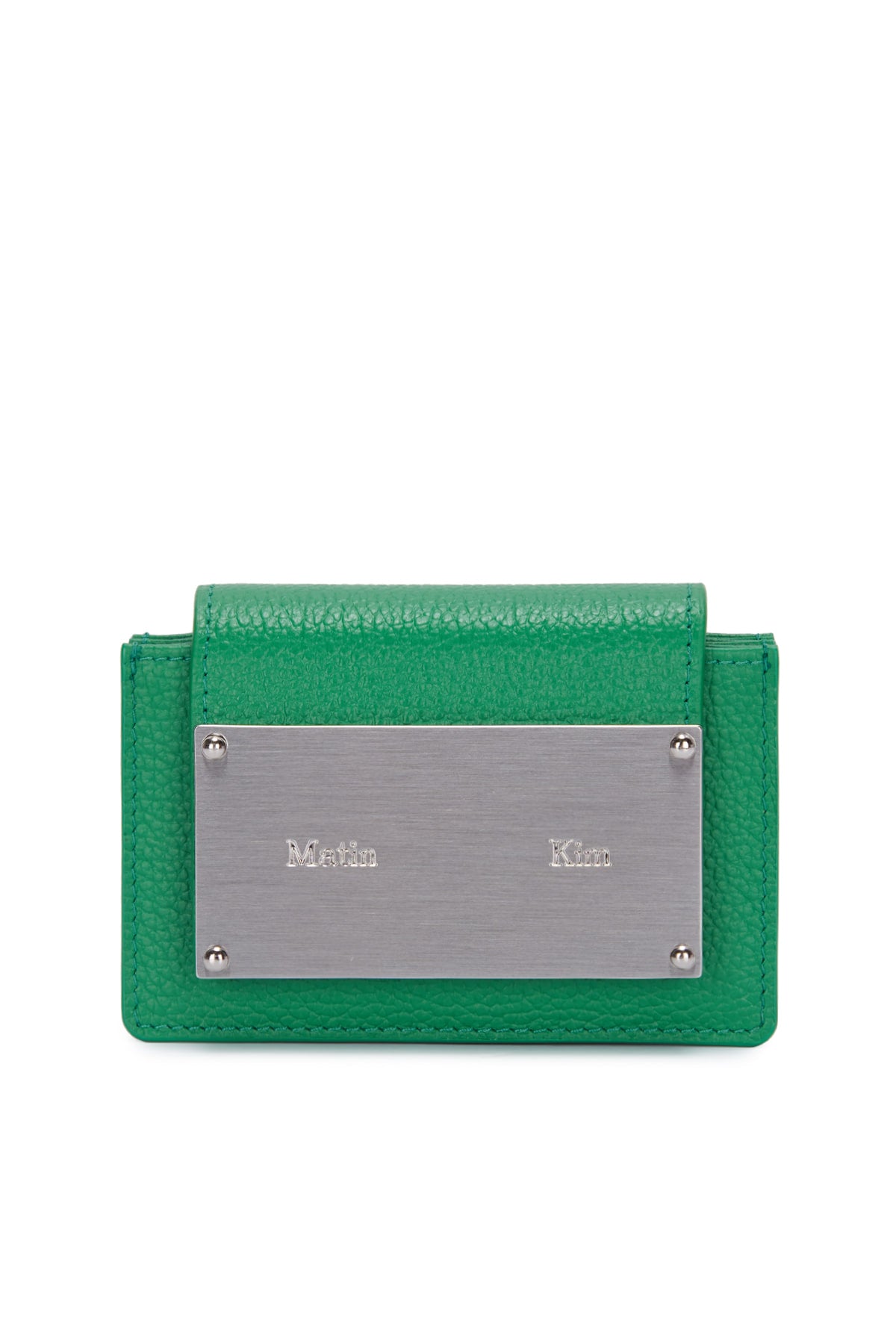 ●Matin Kim●ACCORDION WALLET IN GREEN MATIN KIM ACCORDION WALLET IN GREEN – SeoulSeoul