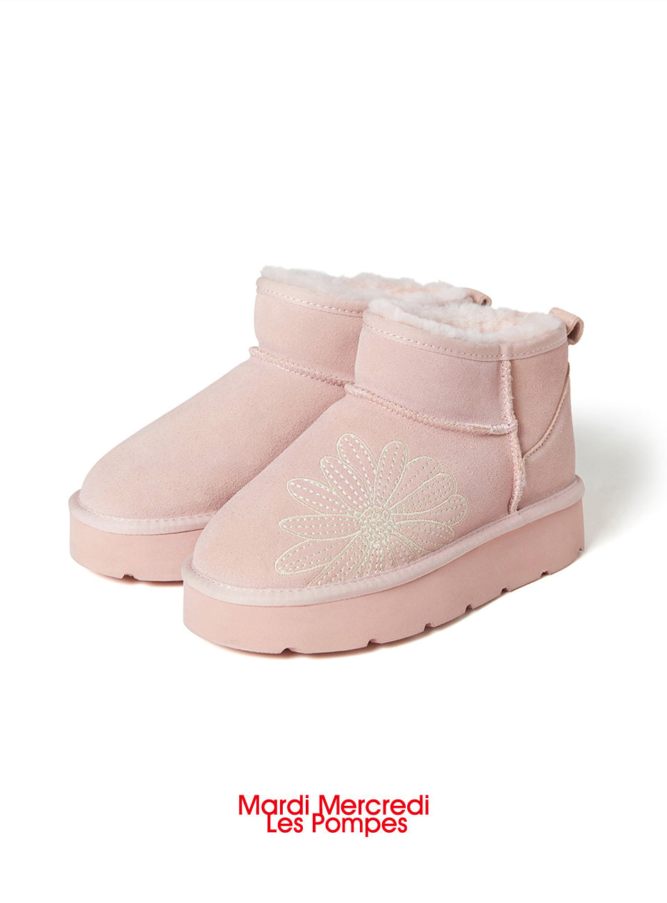 Mardi Classique Mini Ugg BOOTS PINK 240 37 38
