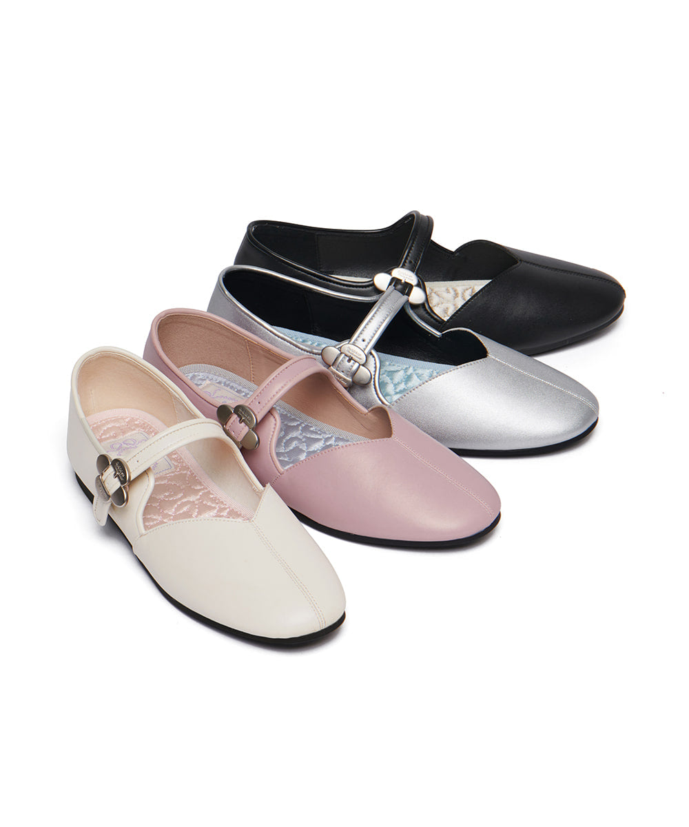ROCKFISH X MINJUKIM FLORAL BUCKLE MARYJANES – SeoulSeoul