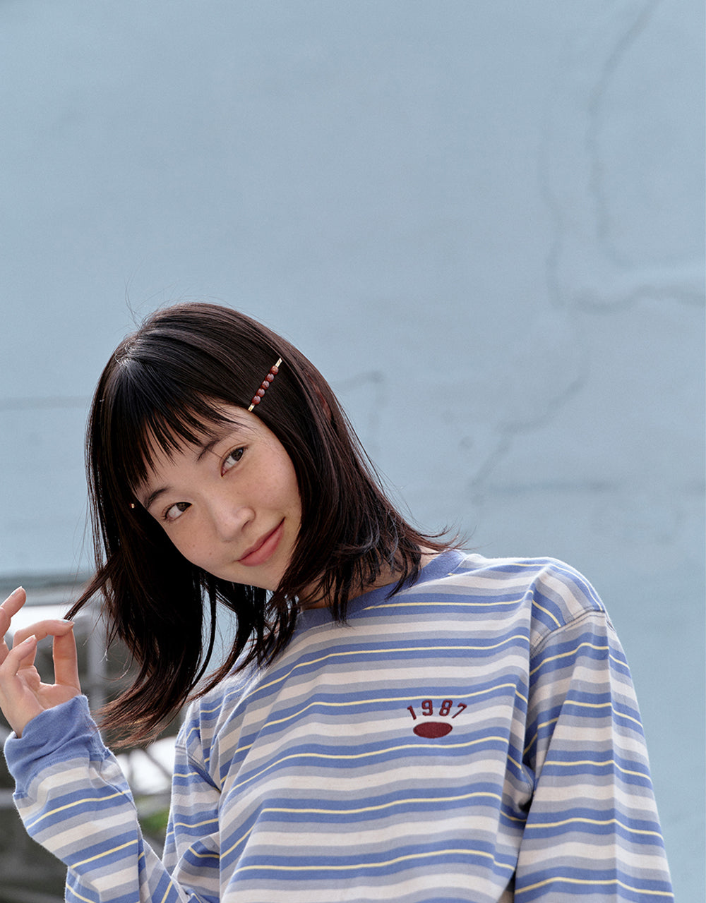 [87MM]Mmlg★UNISEX★MCA STRIPE LSV-T 87MM 공식 온라인 스토어