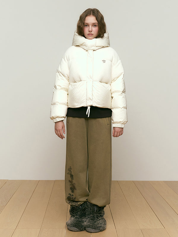 アウターその他 KIRSH Arch Cherry Fleece Mix Cropped Down Jumper Ivory KKSWC KIRSH ARCH CHERRY FLEECE MIX CROP DOWN JUMPER IVORY – SeoulSeoul