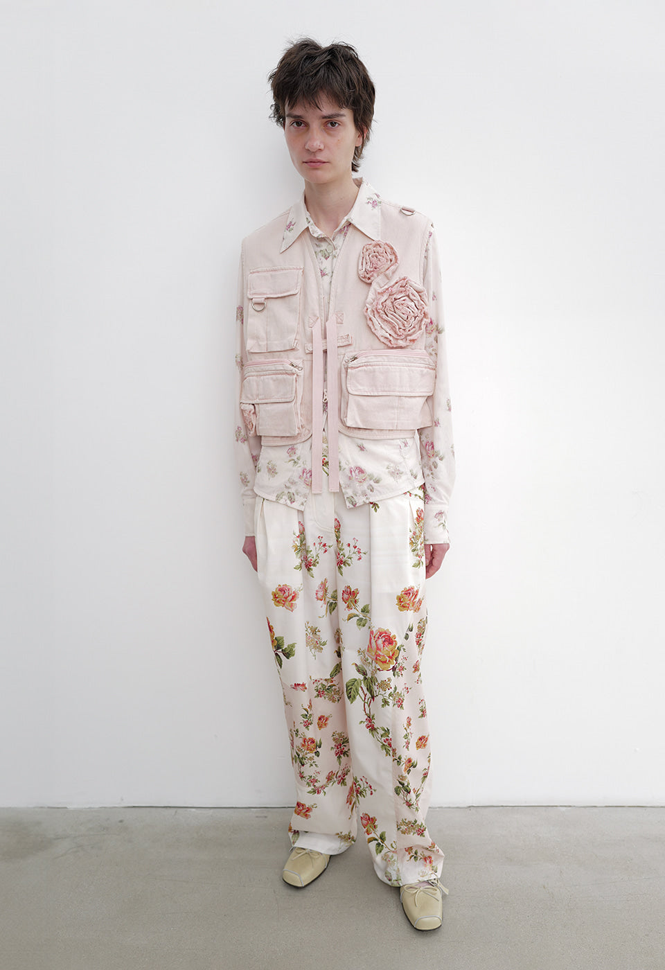 [OPEN YY] / ☆ 25SS PANELED PAJAMA PANTS / BEIGE OPEN YY PANELED PAJAMA PANTS, BEIGE – SeoulSeoul