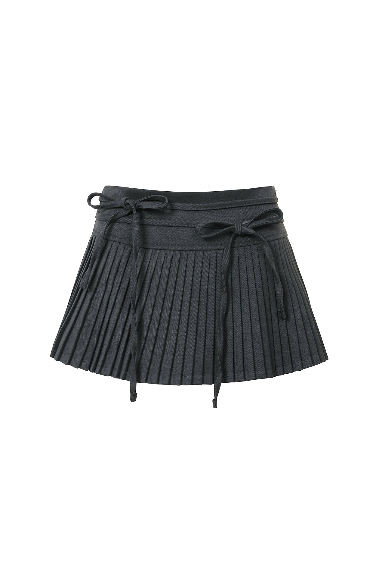【pain or pleasure】24fw ECHO PLEATS SKIRT PAIN OR PLEASURE ECHO PLEATS SKIRT (SS ver.) CHARCOAL