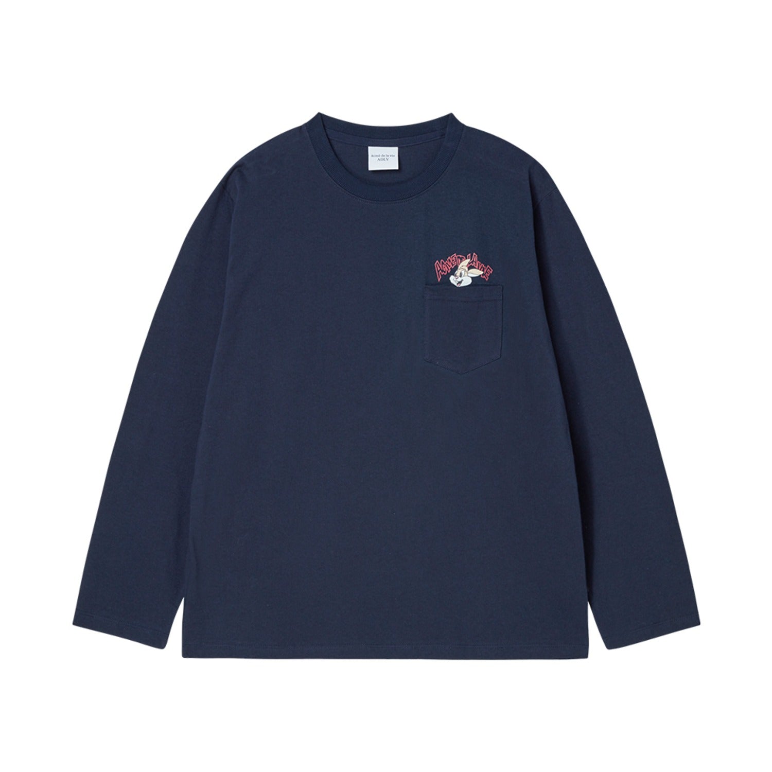 acmé de la vie ADLV CARTOON CHINCHILLA LONG SLEEVE T-SHIRT