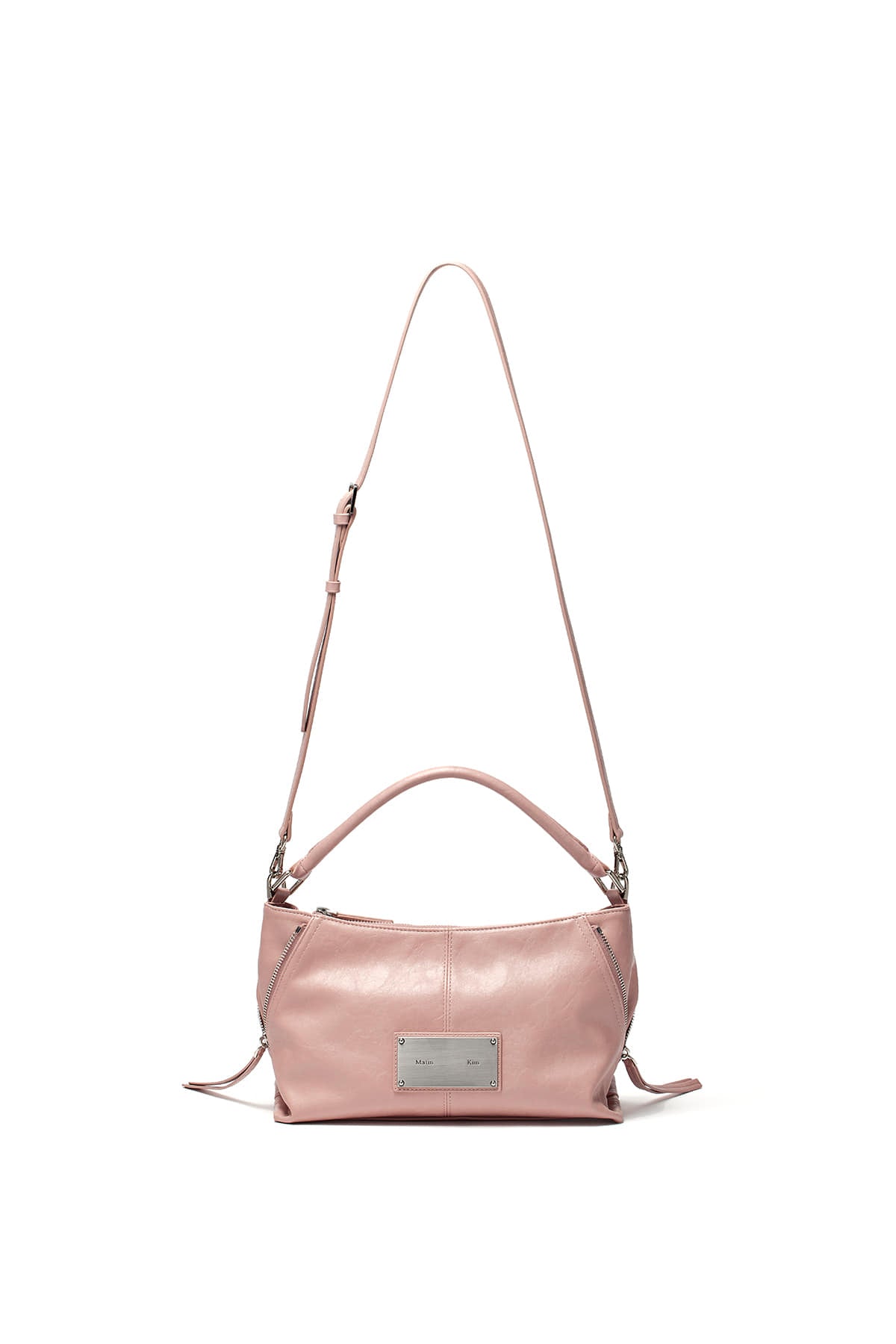 MATIN KIM SIDE ZIPPER TWO WAY BAG IN PINK – SeoulSeoul