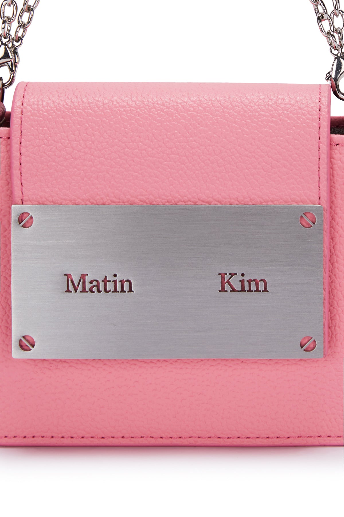ショルダーバッグ・ポシェット [MATINKIM]accordion mini bag in pink MATIN KIM ACCORDION MINI BAG IN PINK – SeoulSeoul
