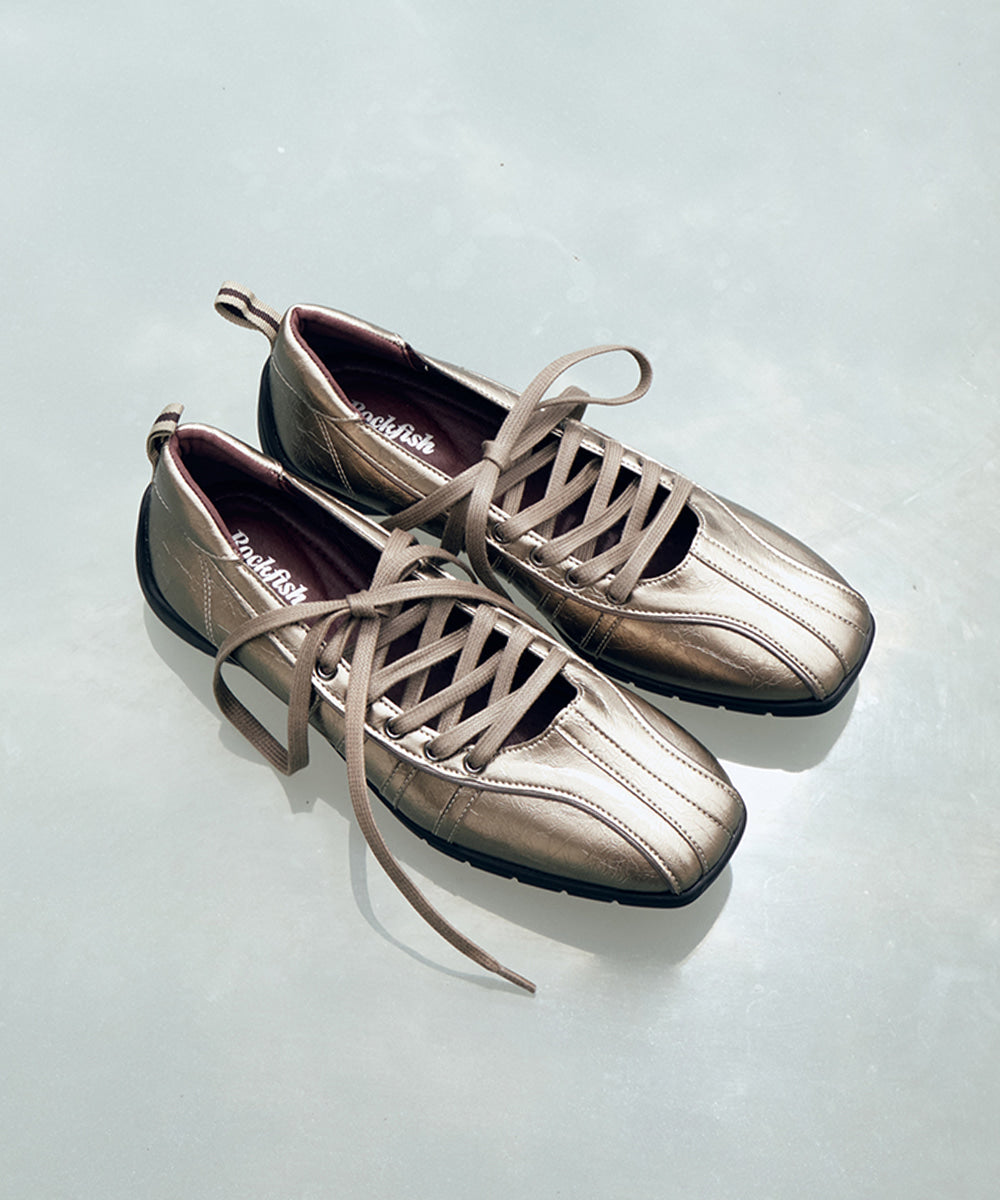 ROCKFISH BLISS LACEUP SNEAKERS V2 - DARK SILVER – SeoulSeoul