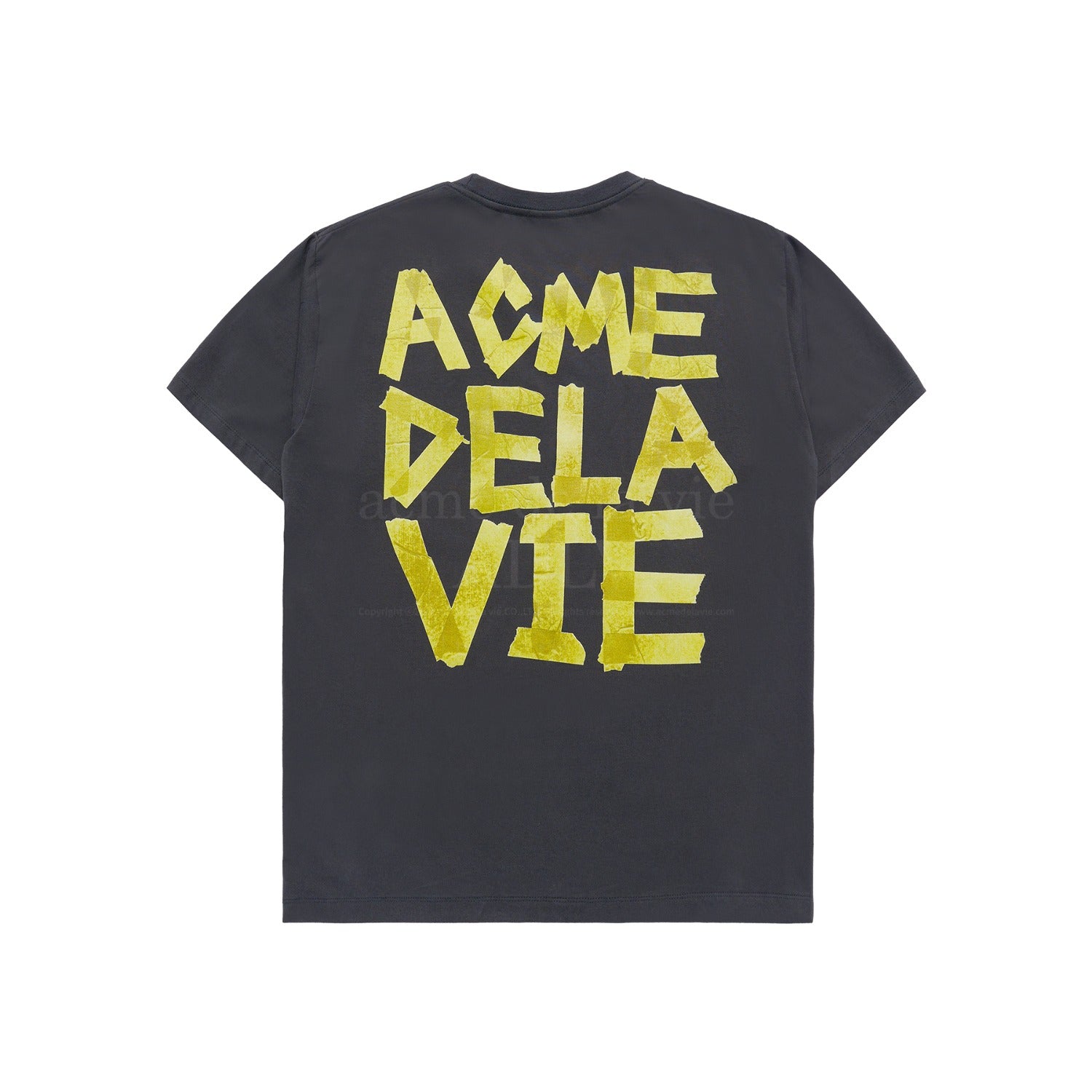 [ADLV] TAPE TYPOGRAPHIC SHORT SLEEVE T-SHIRT /追跡付 acmé de la vie ADLV TAPE TYPOGRAPHIC SHORT SLEEVE T-SHIRT