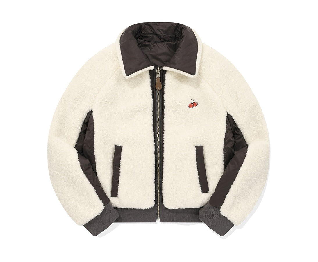 ★2022FW新作★KIRSH★CHERRY OVER FIT QUILTING JACKET ☆2022FW新作☆KIRSH☆CHERRY OVER FIT QUILTING JACKET (KIRSH