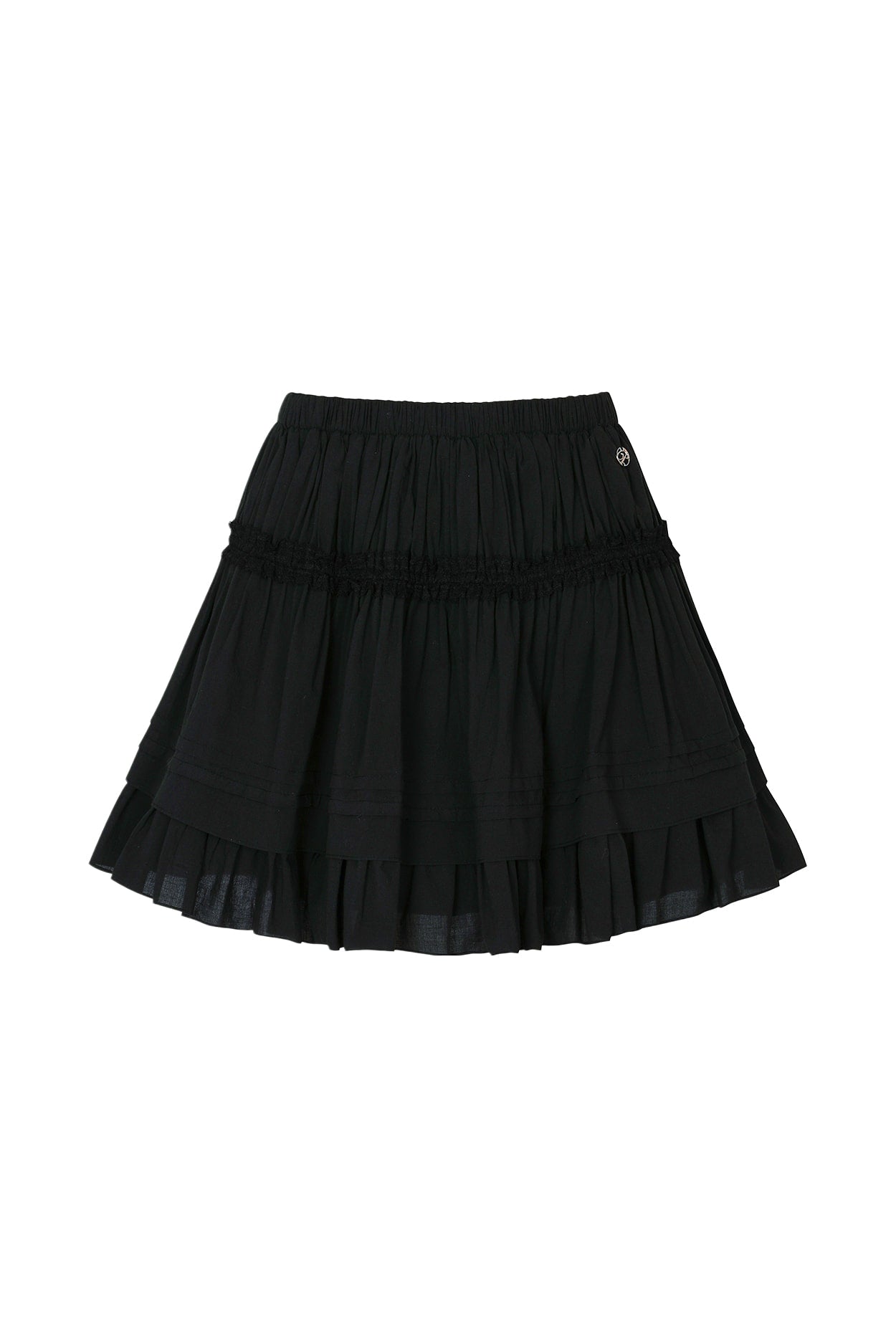 【pain or pleasure】25ss ARIEL TIERED SKIRT PAIN OR PLEASURE ARIEL TIERED SKIRT BLACK – SeoulSeoul