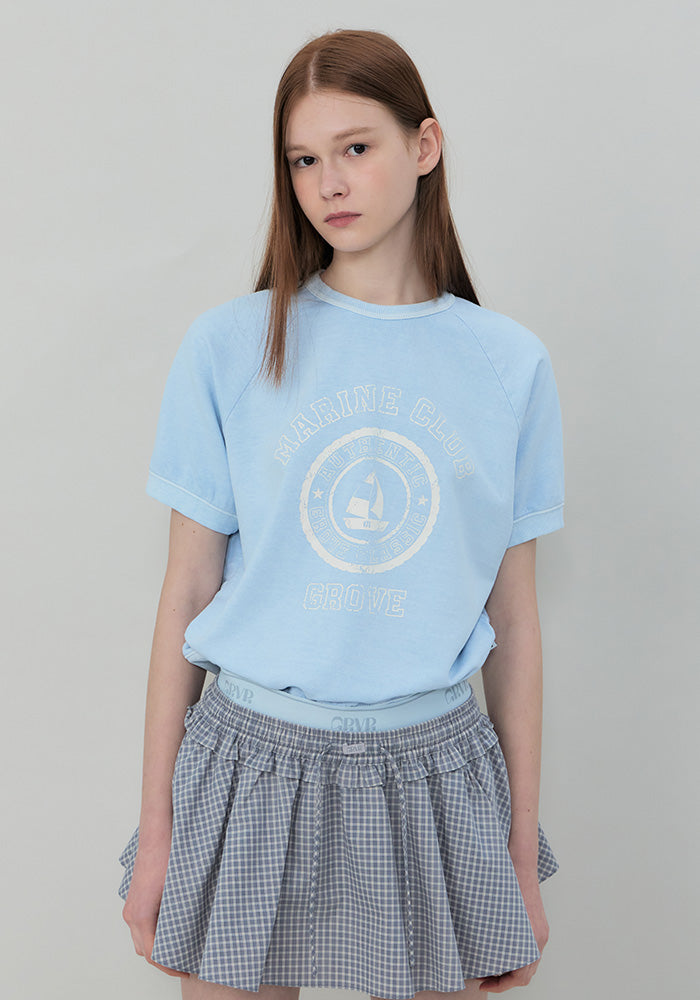 【GROVE】 GROVE MARINE CLUB T-SHIRT / 追跡付 GROVE MARINE CLUB T-SHIRT – SeoulSeoul