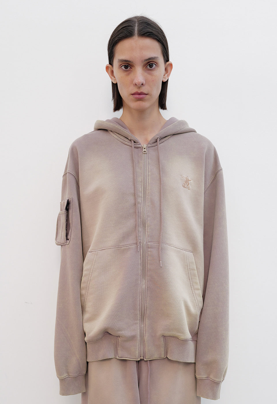 正規品 OPEN YY POCKET WASHED BOX HOODIE OPEN YY POCKET WASHED BOX HOODIE, BEIGE – SeoulSeoul