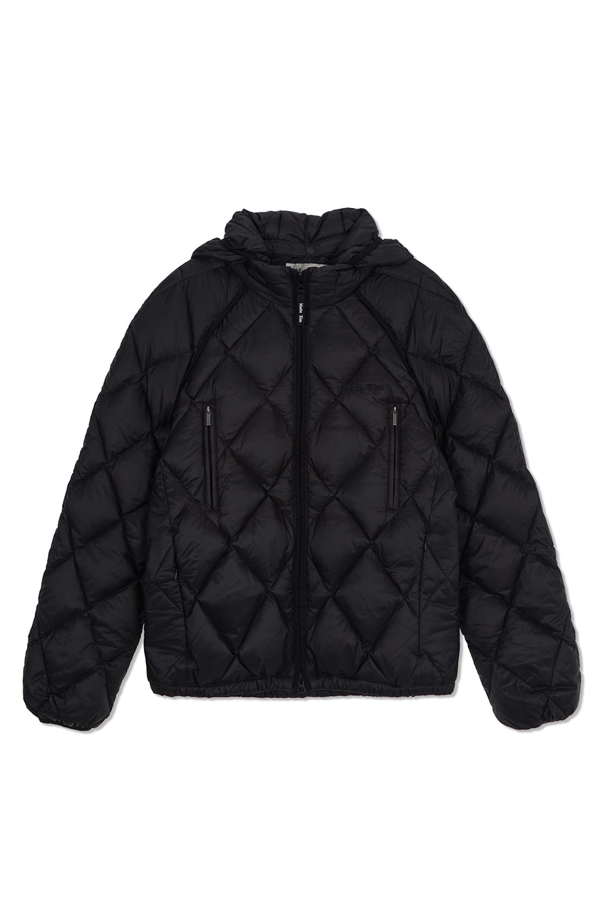MATIN KIM QUILTING HOODY LIGHTWEIGHT JUMPER (DOWN BLENDED) IN 