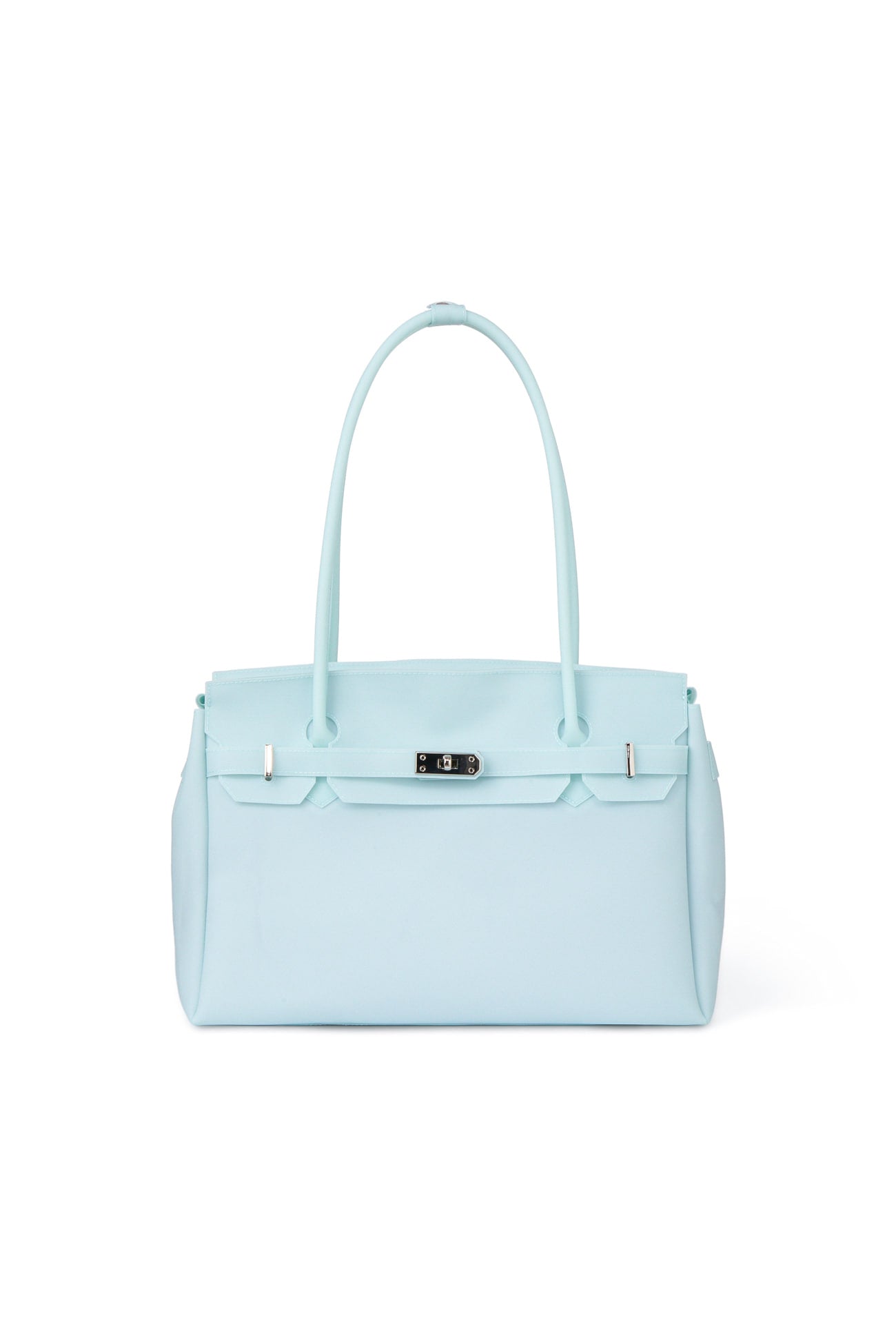 ジェリーバッグJELLY TWO-WAY BAG IN ICE BLUE DEINET Jelly Two-Way Big Bag Ice Blue | Includes Free Wallet