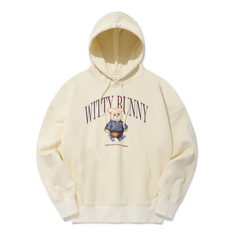 IN STOCK】KIRSH WITTY BUNNY HOODIE IVORY – SeoulSeoul