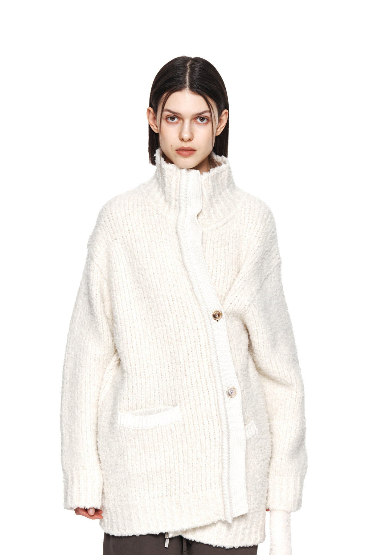 【送料込】Matin Kim_CLOUD KNIT ZIP COAT MATIN KIM CLOUD KNIT ZIP COAT – SeoulSeoul