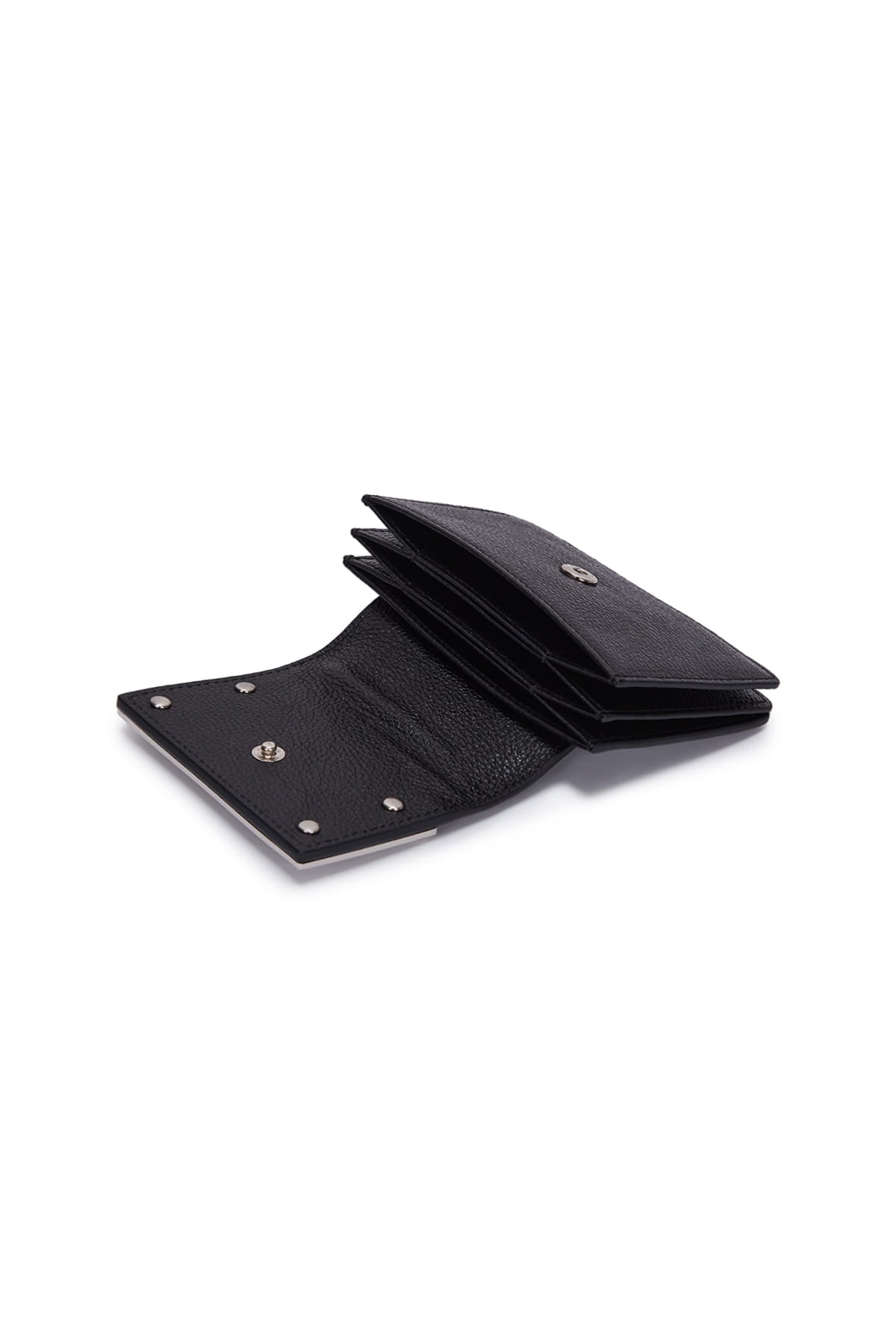 【Matin Kim】 Accordion Wallet Black 財布 MATIN KIM ACCORDION WALLET IN BLACK – SeoulSeoul