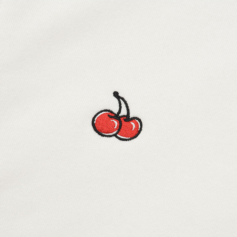 KIRSH SMALL CHERRY REGULAR FIT HOODIE ZIP UP IVORY – SeoulSeoul