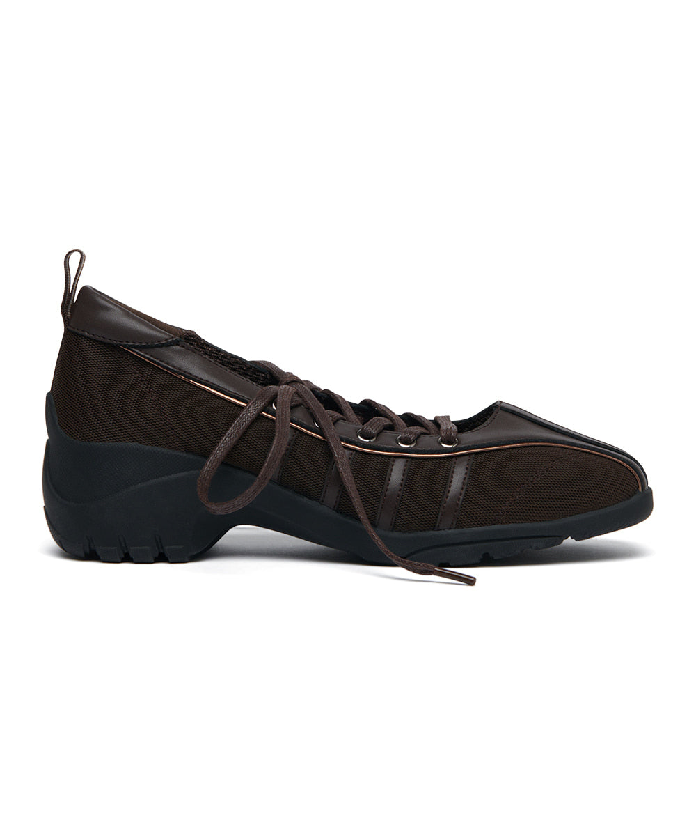 ROCKFISH BLISS HEEL LACEUP SNEAKERS - CHOCO – SeoulSeoul