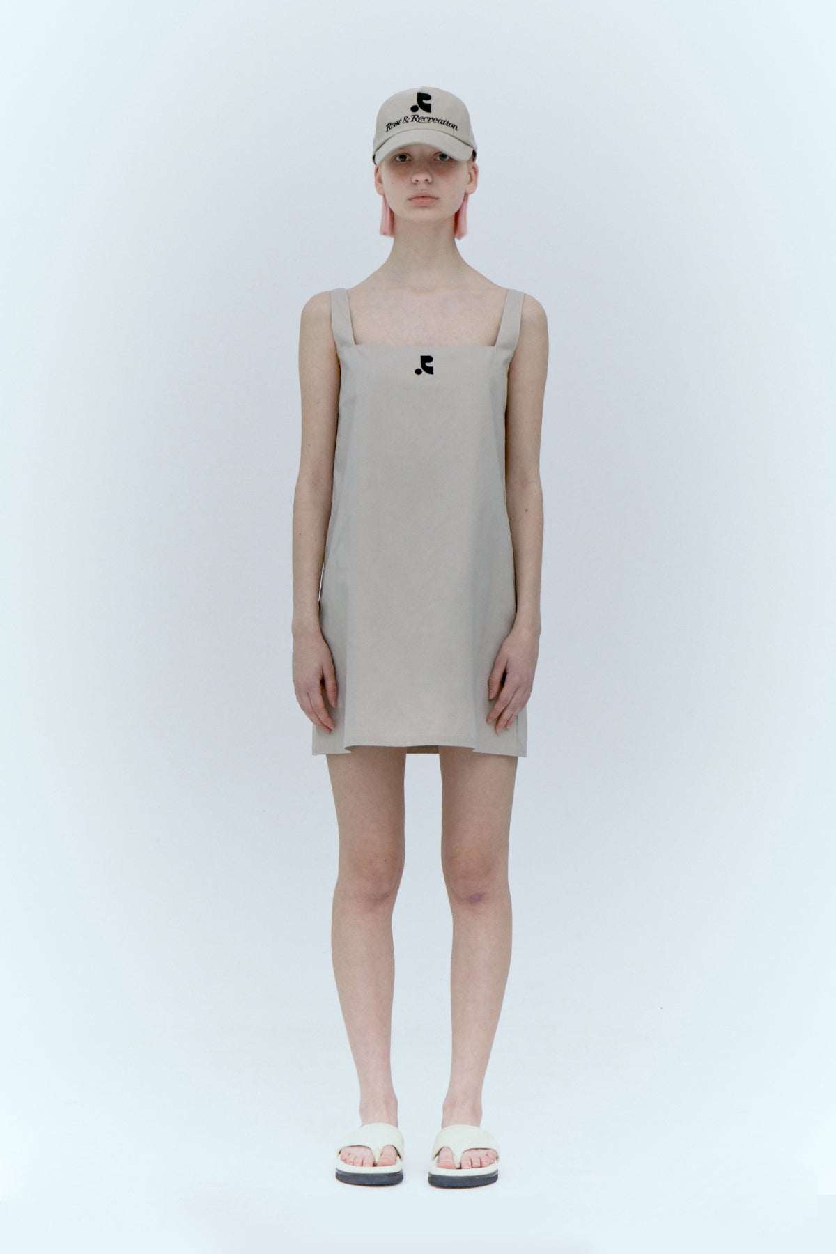 SQUARE NECK MINI DRESS