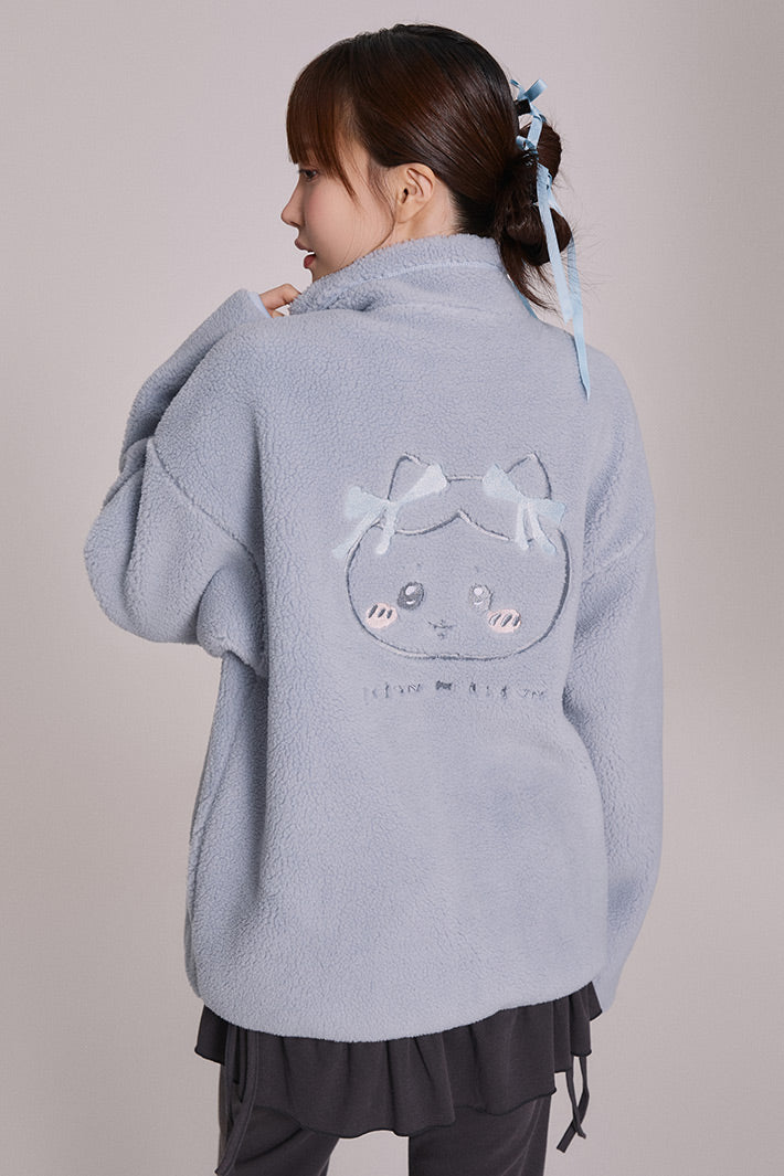 IN STOCK】SPAO x Chiikawa Dumble Fleece BLUE – SeoulSeoul