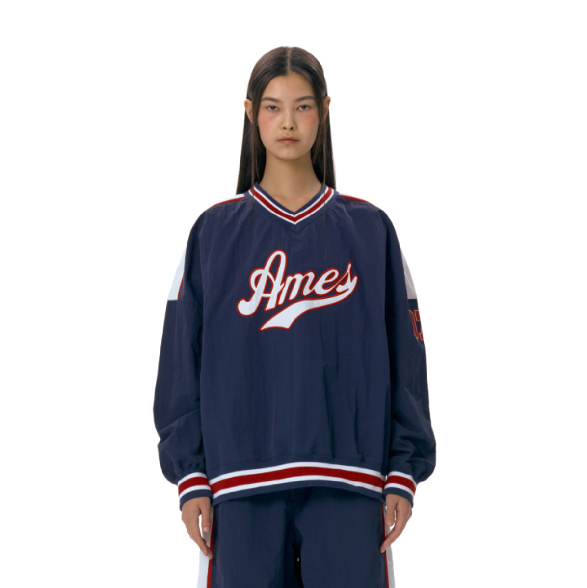 Navy hockey jersey shop