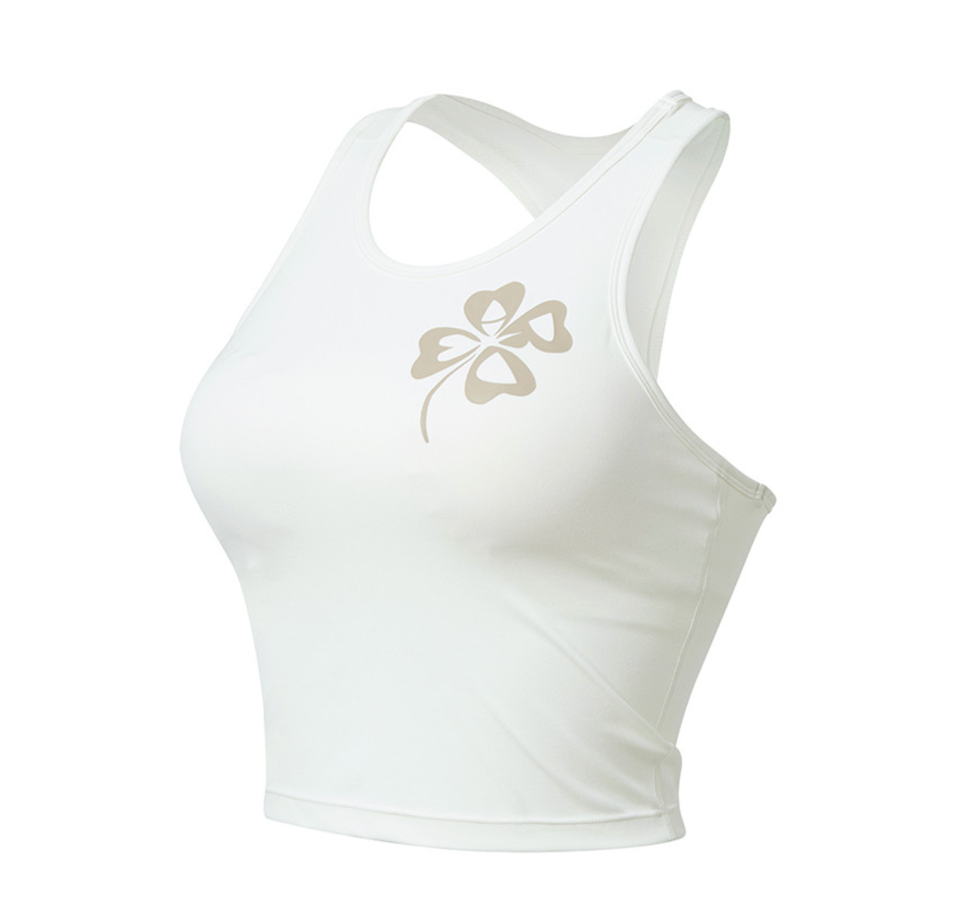 ●Mardi Mercredi●COMFORT racerback tank clovermardi_BEIGE MARDI ACTIF BEURRE ULTIMATE COMFORT racerback tank