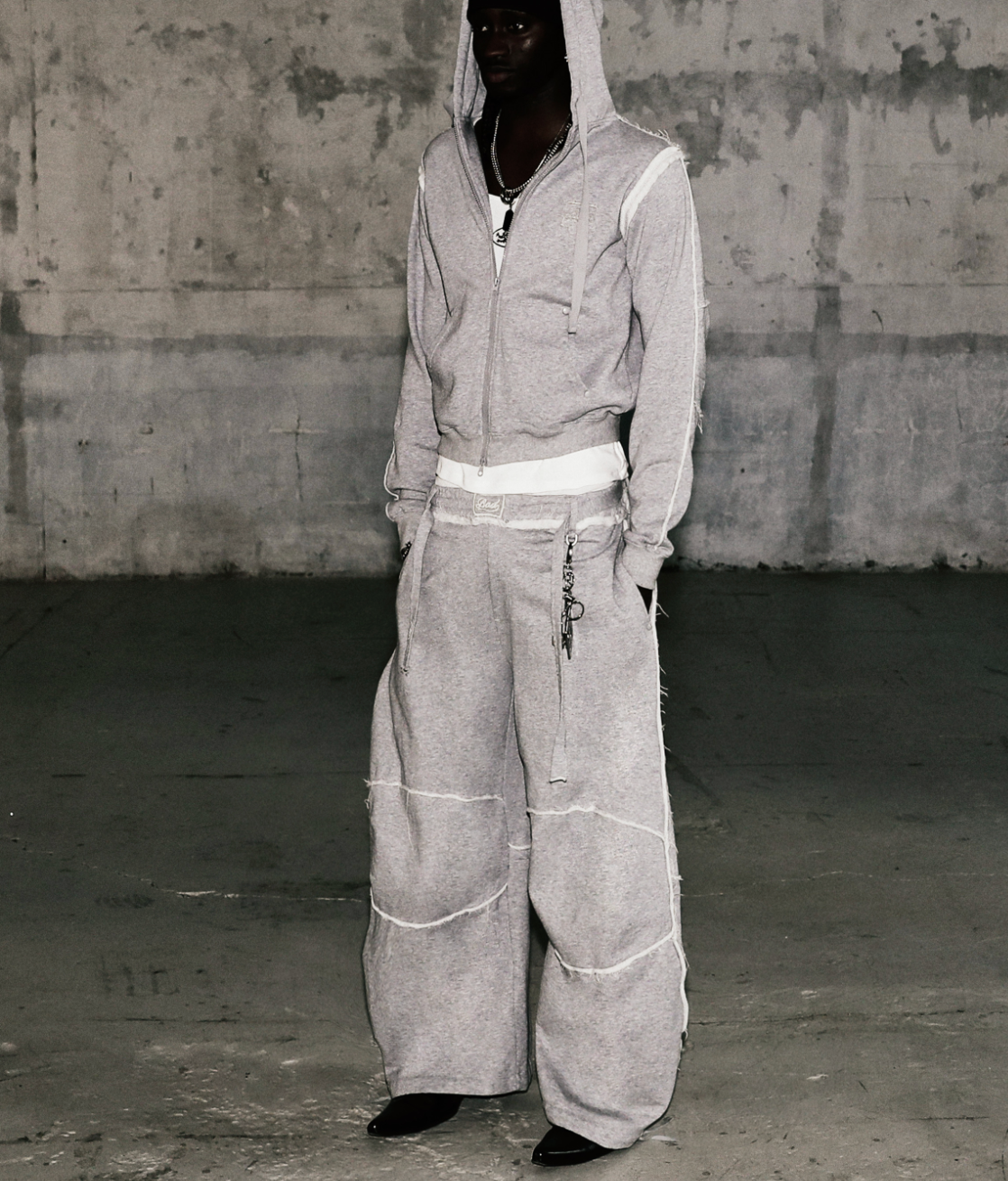 BAD BLOOD Low Edge Convex Jogger - Gray – SeoulSeoul