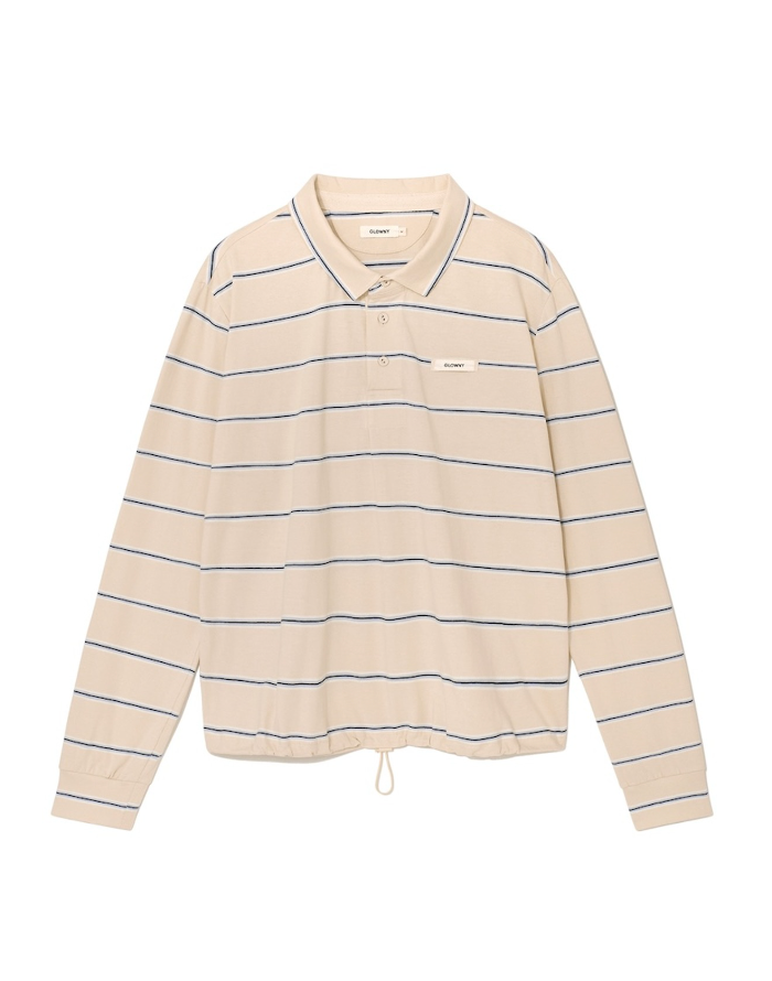 GLOWNY TERRY PK LONG SLEEVE (CREAM) – SeoulSeoul