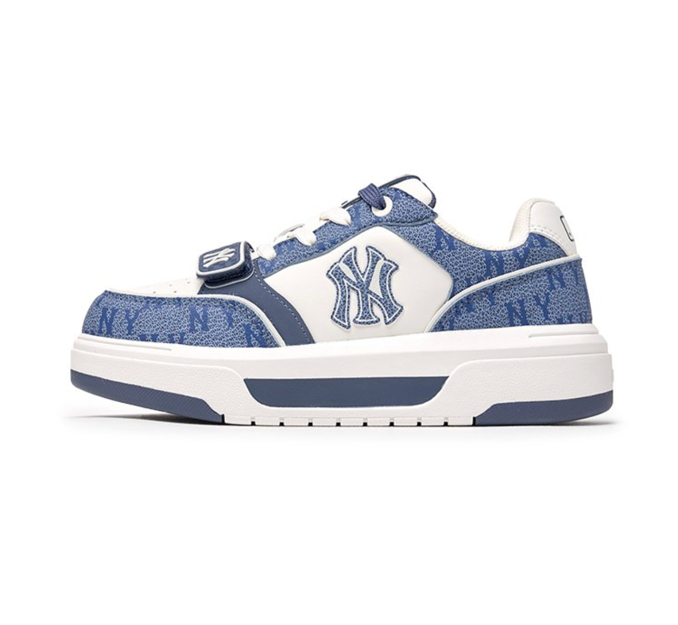 MLB CHUNKY LINER POCKET MONOGRAM NY YANKEES SNEAKER (NAVY