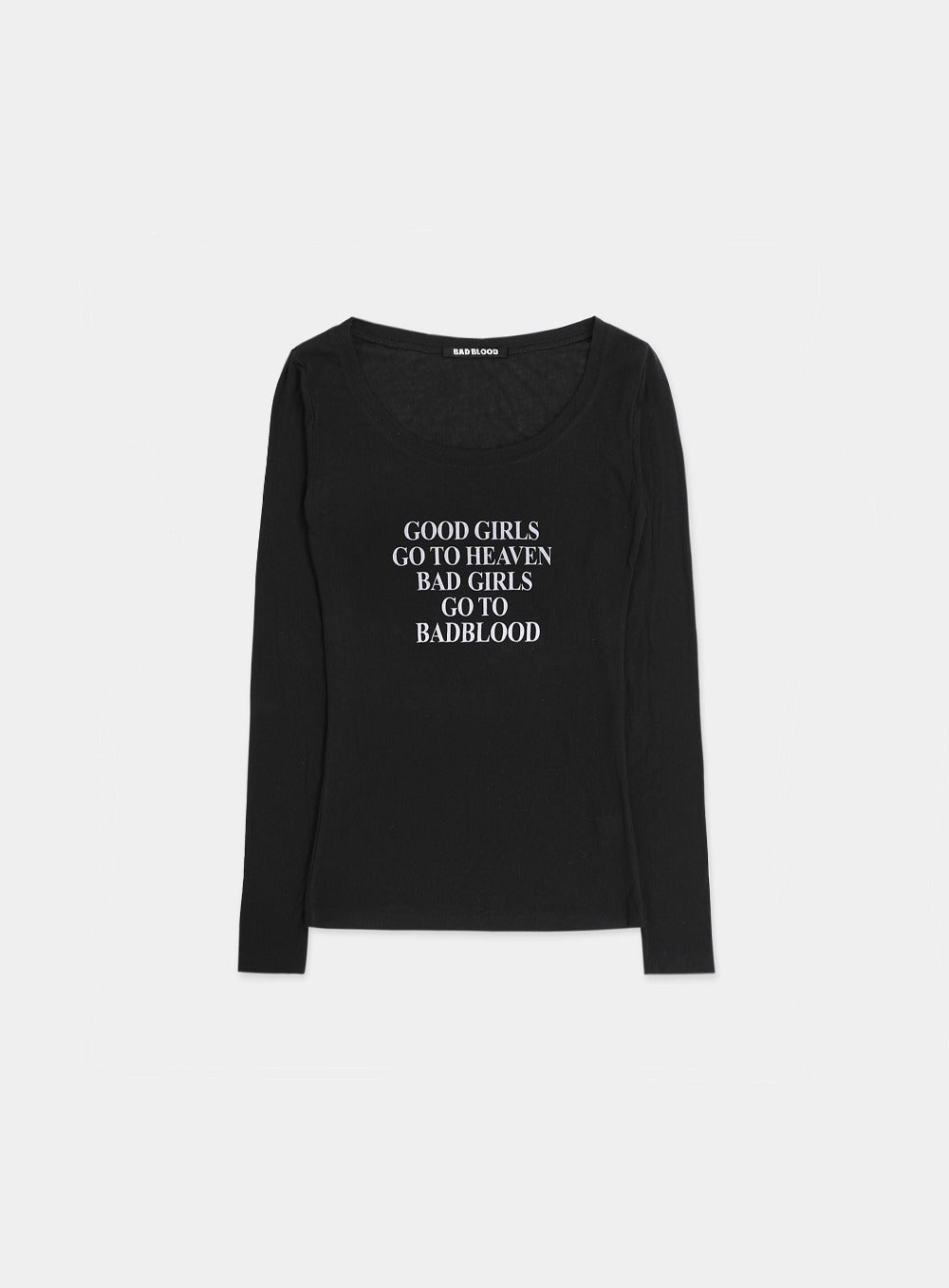 ★BADBLOOD★ Bad Girls Loose Fit Top BAD BLOOD Bad Girls Loose Fit Top - Black – SeoulSeoul