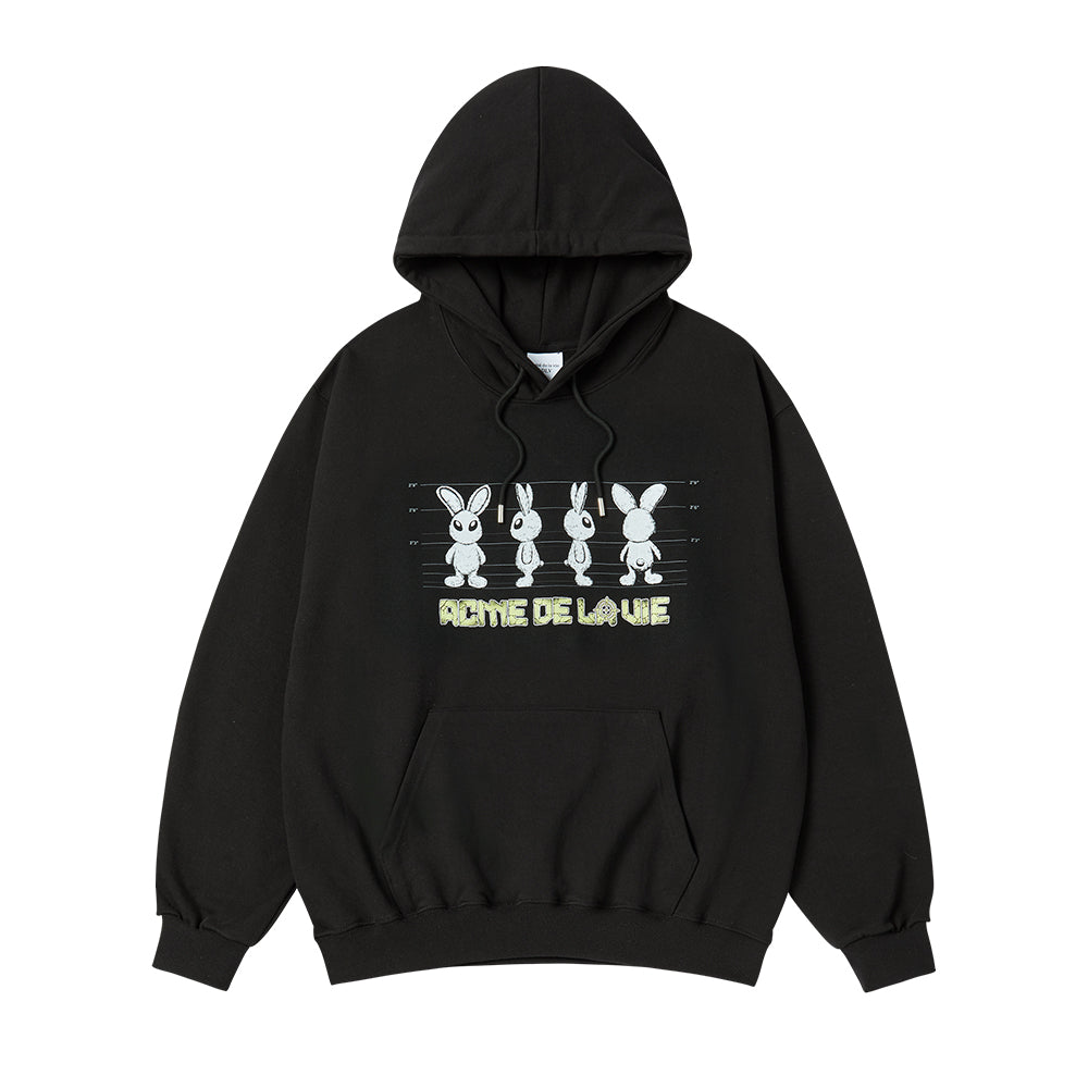 ADLV ♥ MUGSHOT ALIEN HOODIE /追跡付 acmé de la vie ADLV MUGSHOT ALIEN HOODIE BLACK – SeoulSeoul