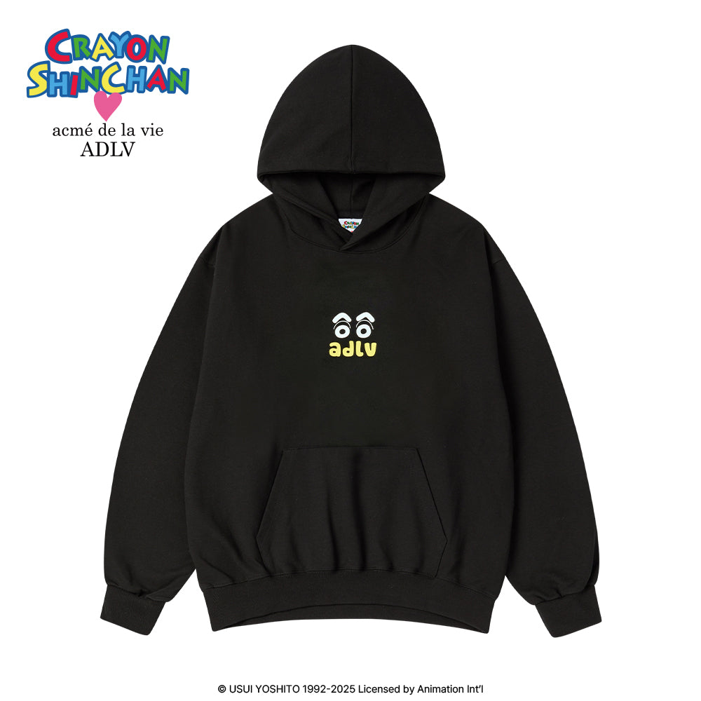 ADLV Shinchan & Friends Hoodie – Black Cozy Pullover