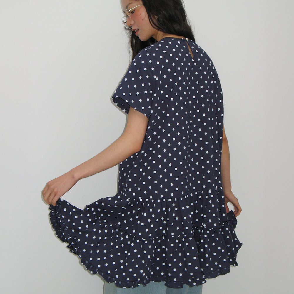 RONRON★韓国★人気★FRILL SHORT SLEEVE ONEPIECE DRESS RONRON FRILL SHORT SLEEVE ONEPIECE DRESS BLACK – SeoulSeoul