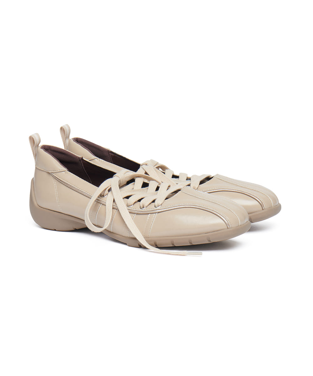 ROCKFISH BLISS LACEUP SNEAKERS V2 - BEIGE – SeoulSeoul