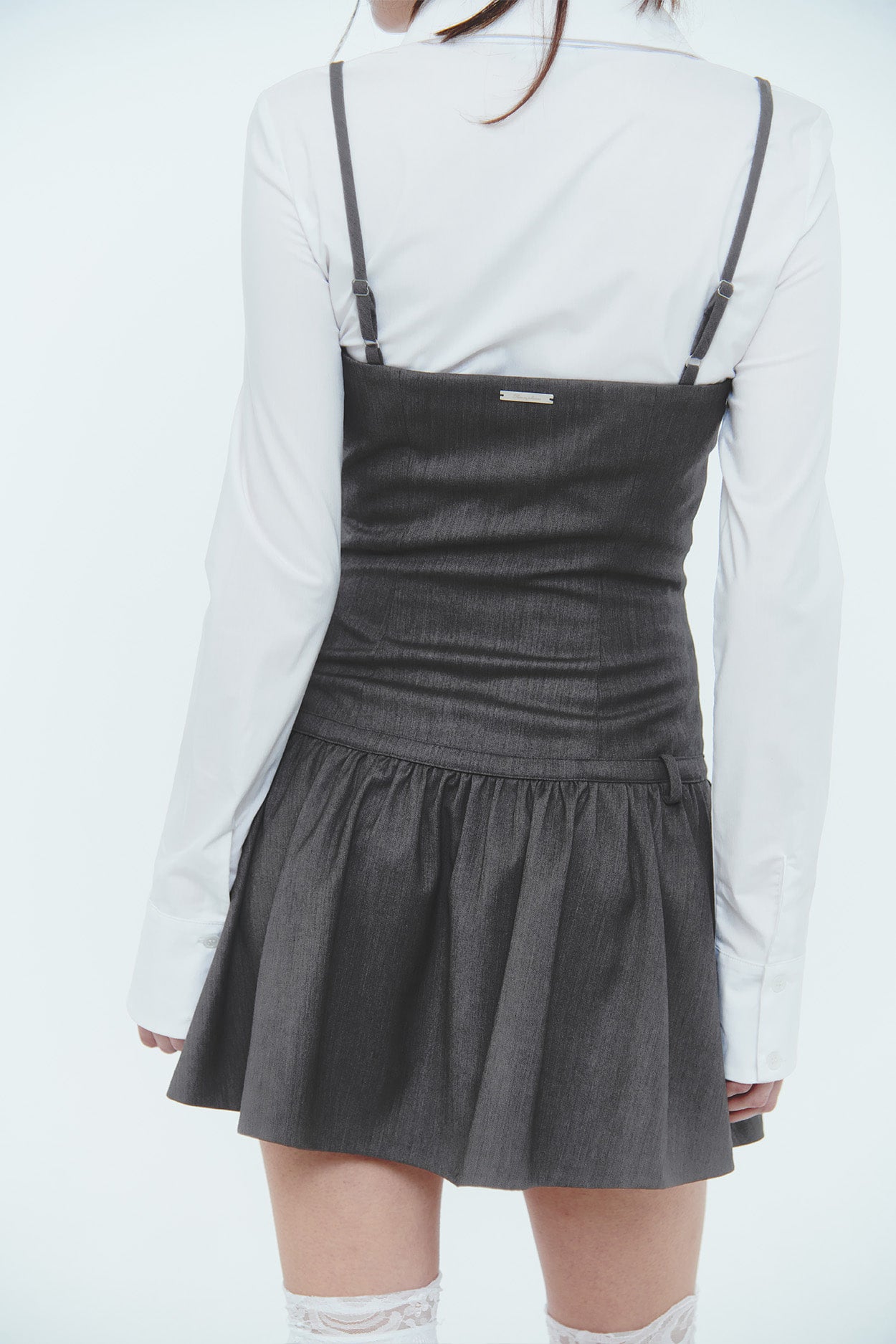 【pain or pleasure】25ss BIANCA DRESS PAIN OR PLEASURE BIANCA DRESS MELANGE BROWN – SeoulSeoul