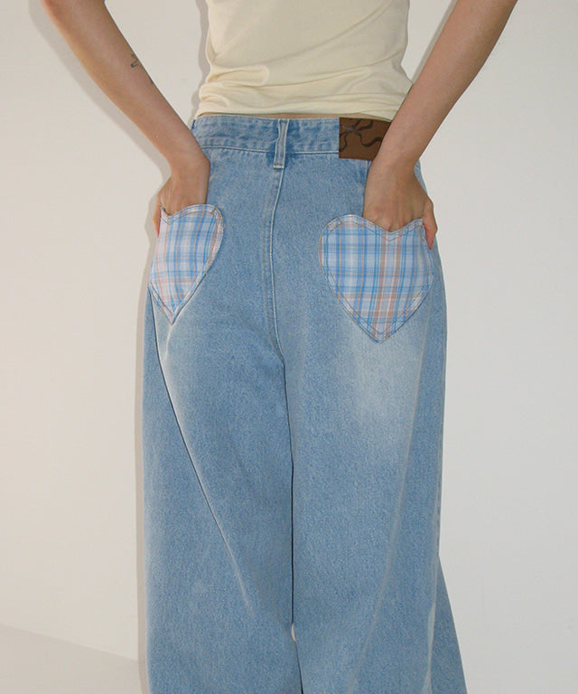 RONRON PATCH ROLL UP DENIM PANTS LIGHT BLUE CHECK – SeoulSeoul RONRON PATCH ROLL UP DENIM PANTS LIGHT BLUE CHECK – SeoulSeoul