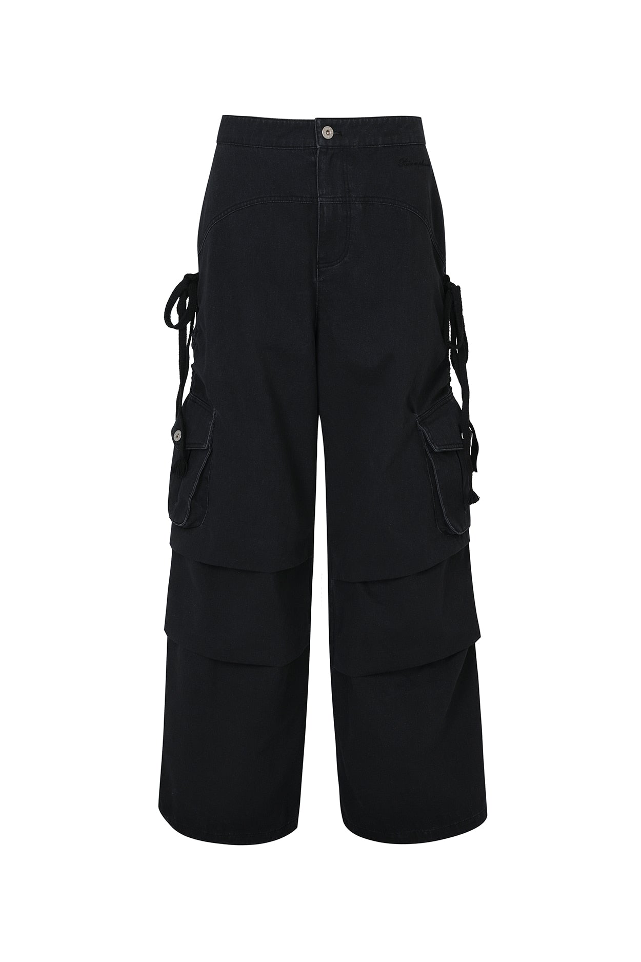 【pain or pleasure】25ss SARA CARGO PANTS PAIN OR PLEASURE SARA CARGO PANTS BLACK – SeoulSeoul