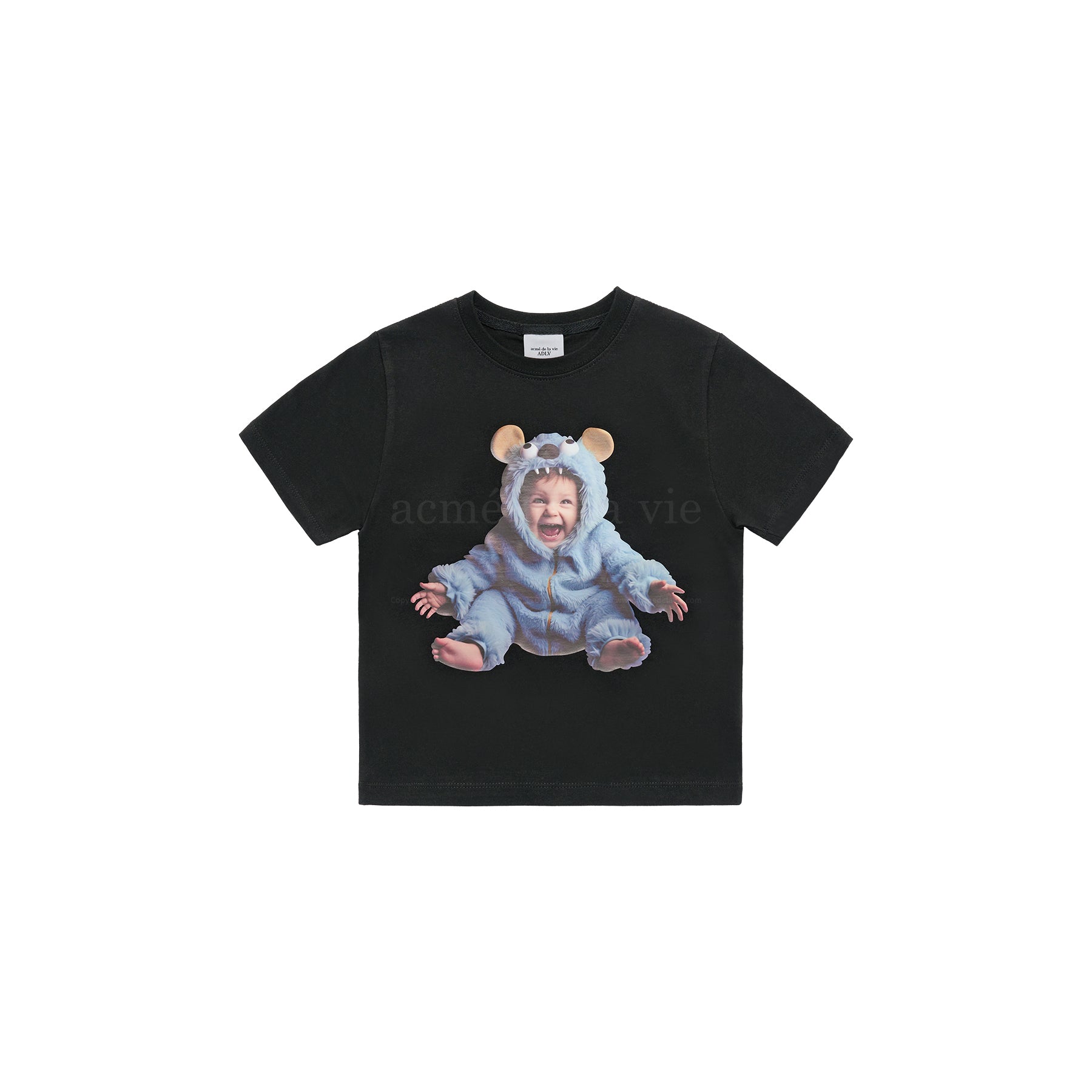 Tシャツ・カットソー ACME DE LA VIE BABY FACE MONSTER BABY SHORT SLEEVE 4BUK074 acmé de la vie KIDS ADLV BABY FACE MONSTER BABY SHORT SLEEVE