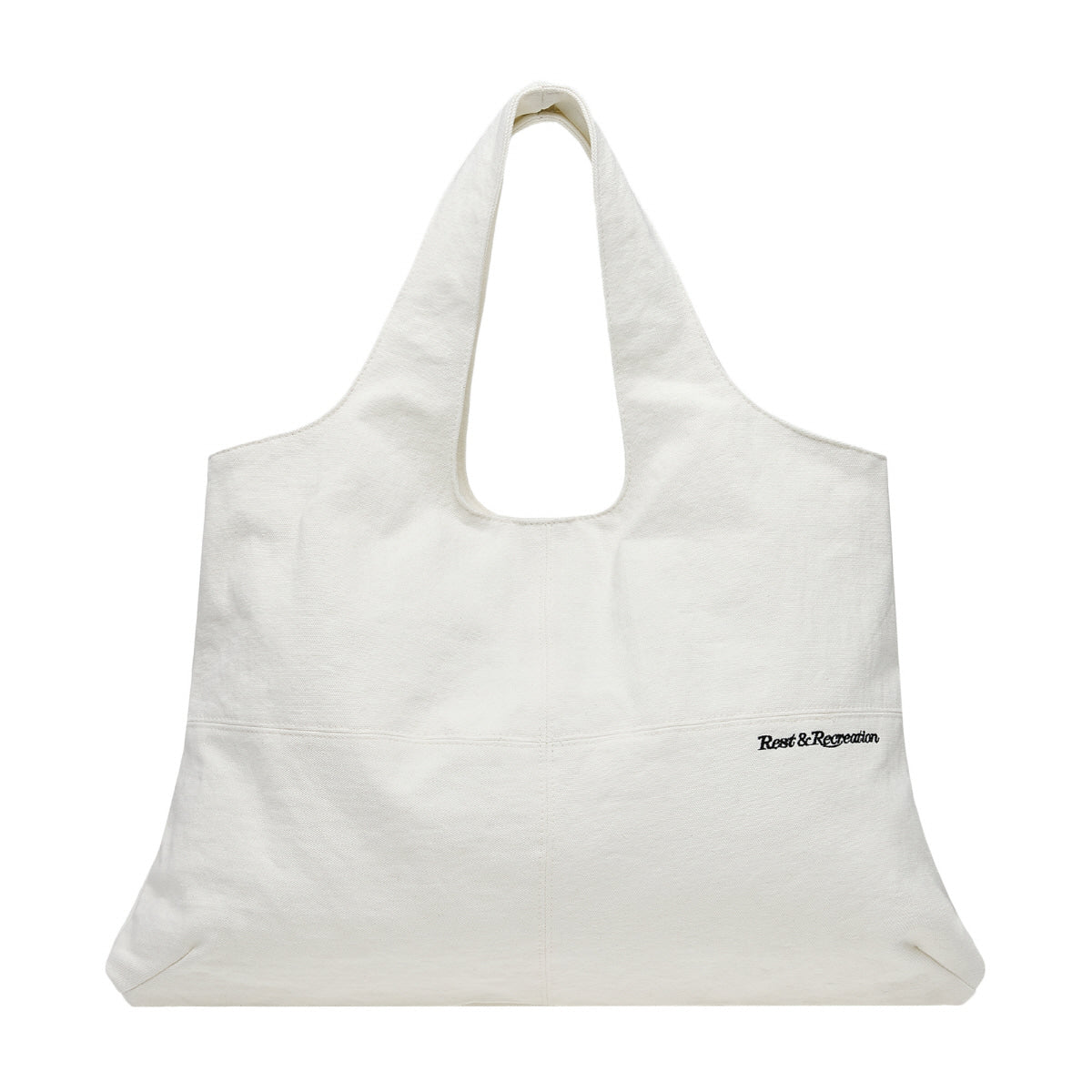★Rest & Recreation★ COTTON SHOULDER BAG IVORY RR251AC013I RR COTTON SHOULDER BAG - IVORY – SeoulSeoul