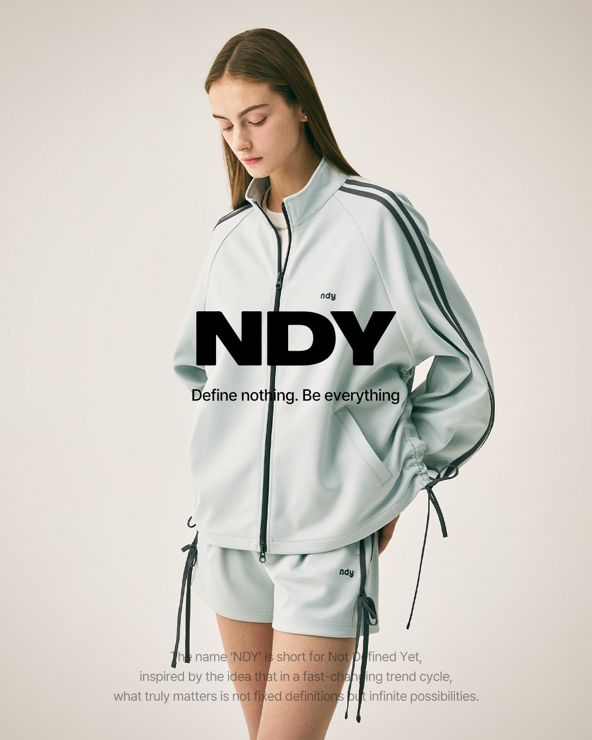 [ NERDY ]★25SS★韓国人気★WOMEN'S RIBBON TRACK SHORTS NERDY Ribbon Track Shorts Mint – SeoulSeoul