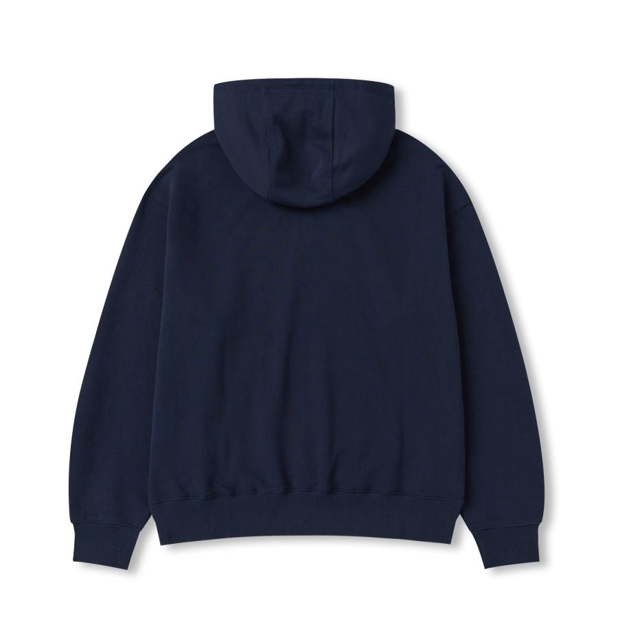 ★正規品★ 【NERDY】 ZIGZAG LOGO PULLOVER HOODIE NERDY Zigzag Logo Pullover Hoodie Navy – SeoulSeoul